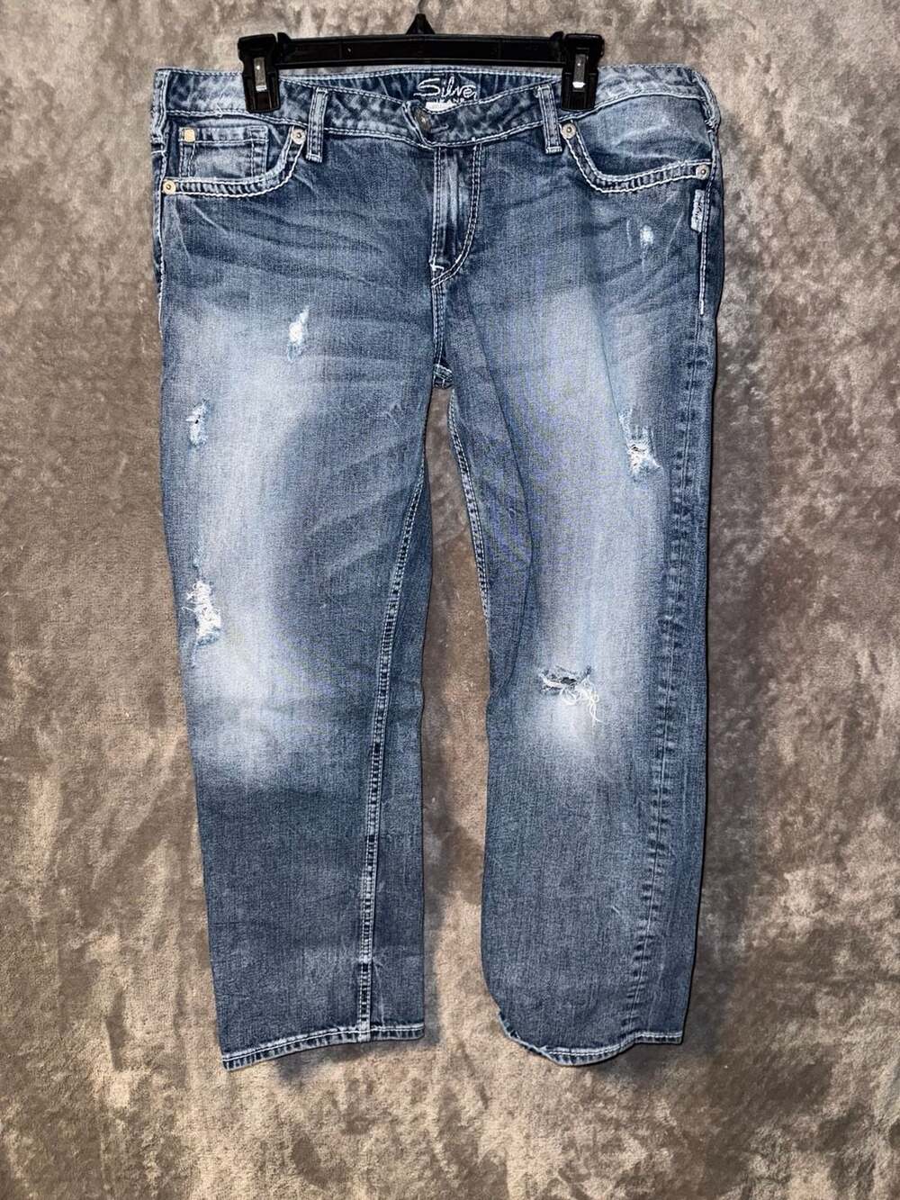 Silver Jeans Co. Surplus Capri Jeans Size W33